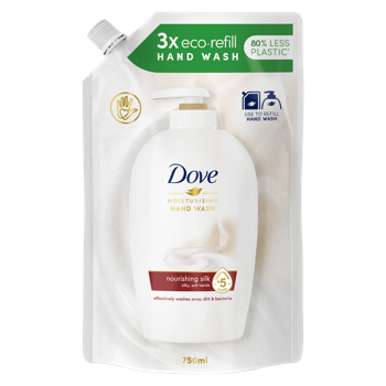 Săpun lichid, Dove Caring Hand Nourishing Silk, 750 ml 