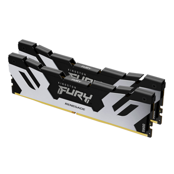 48GB DDR5-7200MHz  Kingston FURY Renegade (Kit of 2x24GB) (KF572C38RSK2-48), CL38-44, 1.45V, Silver 
