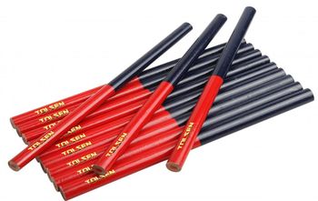 cumpără Creion constructii BI-COLOR 10 x 7,5 x 176 mm  TOLSEN în Chișinău 
