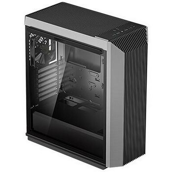 Case ATX Deepcool CL500 4F, w/o PSU, 4x120mm A-RGB, 2xUSB 3.0/1xUSB Type-C, TG, Fan Hub, Black 
