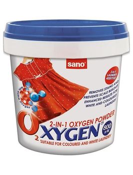 купить Sano Пятновыводитель порошок Oxygen 2 в 1, 800 гр в Кишинёве 