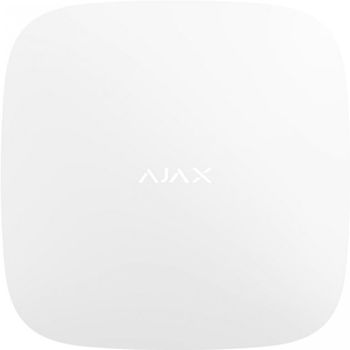 Ajax Wireless Security Hub 2, White, 2G, Ethernet, Video streaming, Photo 