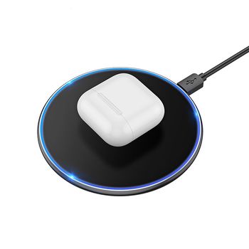Беспроводная зарядка Borofone BQ3 Pro 15W wireless fast charger [Black] 