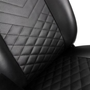 Gaming Chair Noble Icon NBL-ICN-PU-BLA Black/Black, User max load up to 150kg / height 165-190cm 