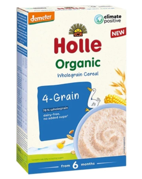 Holle Organic terci 4 cereale (6 luni+) 250g 