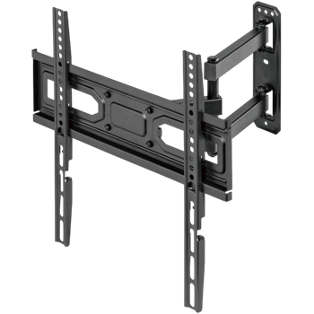 Wall Mount KIVI ''MOTION-443A'' Black 32" - 55" Full Motion, max.35kg, VESA mm: up to 400x400mm 