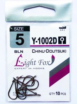 Рыболовные крючки Light Fox Y-1002D #5 