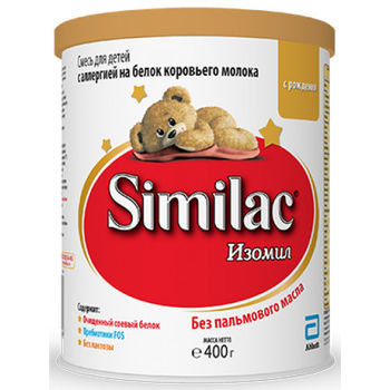 cumpără Similac Isomil formulă de lapte, 0-12 luni, 400 g în Chișinău 