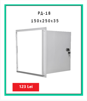 Usita de vizitare din metal РД-18 