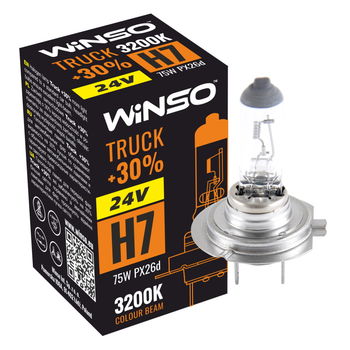 Lampa Winso H7 24V 75W PX26d TRUCK +30% 724700 