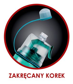 Бутылка-спрей для воды CoolPack "Mist" 600 ml оранжевая 