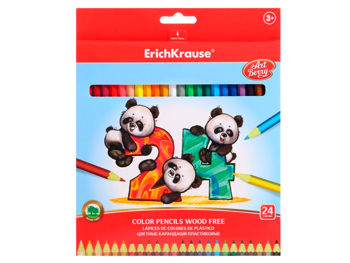 Set de creioane colorate ErichKrause ArtBerry 24buc 