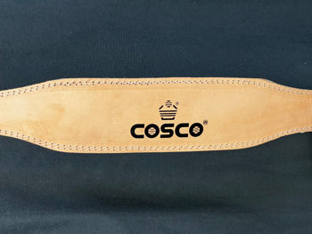 Пояс атлетический кожаный L Cosco (8224) 