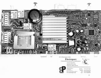 Модуль управления Indesit EVO-2 (3PHZ) Б/У 