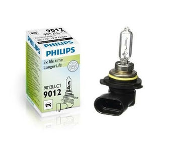 HIR 2 PHILIPS LongLife 12V 55W PX22d Model: 9012LLC1 