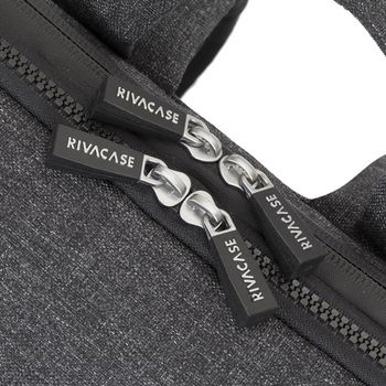 Backpack Rivacase 8825, for Laptop 13,3" & City bags, Black Melange 