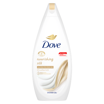 Gel de duş Dove Nourishing Silk, 450 ml 