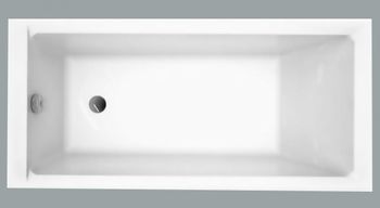 купить Ванна акриловая CERSANIT Балинея 150 x 70 см прямоугольная (81409) в Кишинёве 