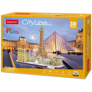 купить CubicFun пазл  3 D City Line Paris в Кишинёве 