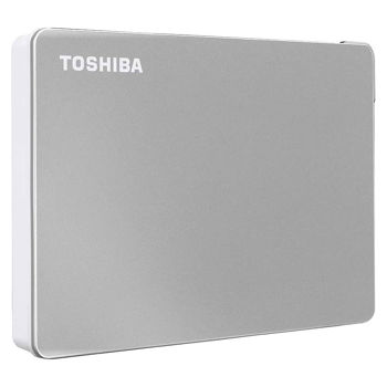 Внешний жесткий диск 4TB Toshiba Canvio Flex HDTX140ESCCA External HDD 2.5, Silver, USB 3.2 Gen 1 (USB 2.0 compatible)