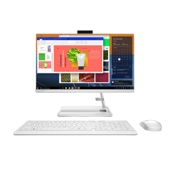 All-in-One PC Lenovo IdeaCentre 3 22ITL6 White (21.5" FHD WVA Pentium 7505 2.0-3.5GHz, 4GB, 256GB, No OS) 