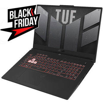 Laptop ASUS TUF Gaming A17 FA707RR, 17.3 Display/AMD Ryzen 7 6800H 3.2-4.7GHz/16GB DDR5/M.2 NVMe 1TB SSD/GeForce RTX3070 8GB GDDR6/WiFi 6 802.11ax/BT5.1/USB Type C/HDMI/Backlit RGB Keyboard/17.3 FHD IPS LED-backlit 144Hz (1920x1080)/NoOS/Gaming FA707RR-HX001 BFR