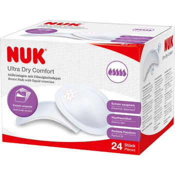 купить Nuk прокладки для груди Ultra Dry, 24шт в Кишинёве 