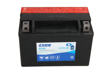 Стартерная аккумуляторная батарея YTX9-BS EXIDE 