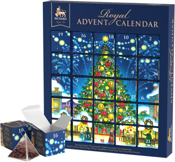Чай Richard "Royal Advent Calendar" ассорти 25 пирамидок 