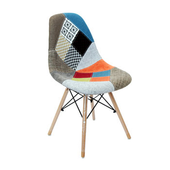купить Мягкий стул с деревянными ножками, 550x480x470x830 мм, ткань в Кишинёве 