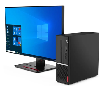 Sistem Desktop PC Lenovo 11EF001GRU, SFF, Intel Core i7-10700, 8GB/256GB, Intel UHD Graphics 630, Fără SO 