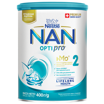 купить Amestec p-ru copii Nan 2 Nestle 400g в Кишинёве 