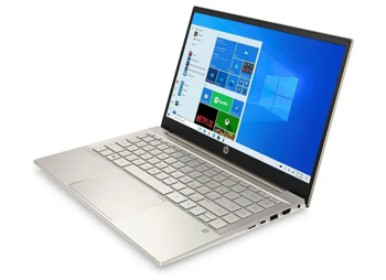 Ноутбук HP 14.0" Pavilion 14-ec0040ur Gold (Ryzen 5 5500U 8Gb 512Gb) 