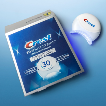 CREST 3D WHITE - WITH LIGHT KIT™ 38 STRIPS 