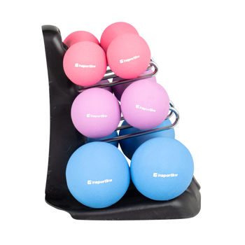 Set gantere mat 15 kg (2x1.5 kg, 2x2 kg, 2x4 kg) inSPORTline Prene 23426 (6963) 