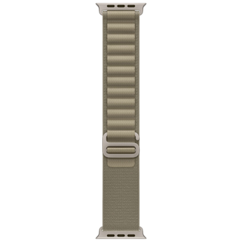 Apple Watch Ultra 2 GPS + Cellular 49mm Titanium Case with Olive Alpine Loop - Medium,  MREY3 