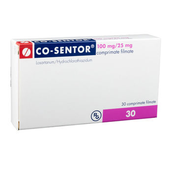 cumpără Co-Sentor 100mg+25mg comp. N10x3 în Chișinău 