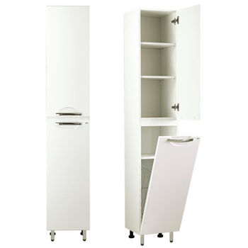 Dulap penal Mashtab 9759 Delfin cu cos 350x350x1900 Alb