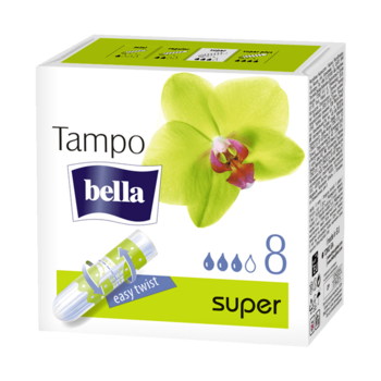 Tampoane Bella Super, 8 buc. 