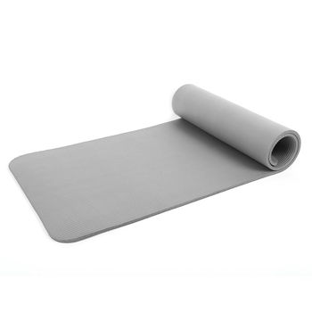 NBR YOGA MAT - 1,5cm gray 