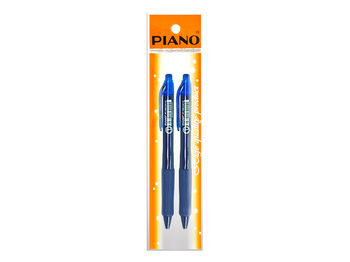 Набор ручек шариковых PT-301 soft ink, 0.7mm, 2шт, синих 