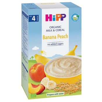 cumpără Hipp 2973 Terci cu lapte orez, grâu, banană, persic ( 4 luni) 250g în Chișinău 