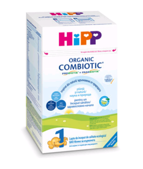 Hipp 1 Сombiotic organic молочная смесь, 0+мес.800 г 