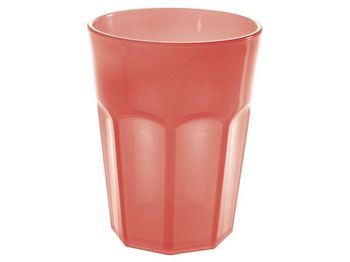 Pahar Tontarelli 400ml octagonal, din plastic 