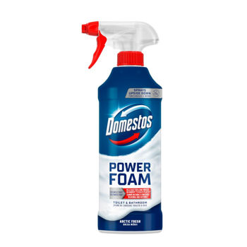 Domestos Power Foam Toilet&Bathroom, Arctic Fresh, 435 ml 