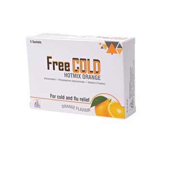 cumpără Freecold Hotmix Orange 750mg/10mg/60mg pulb./sol.orala 5g N5 în Chișinău 