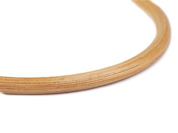 Mâner din bambus pentru geantă, Ø15 cm / bambus deschis 