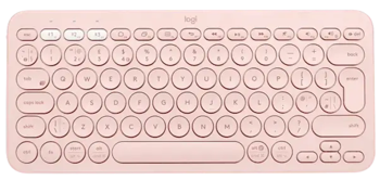 Tastatură Logitech K380, Fără fir, Roz 