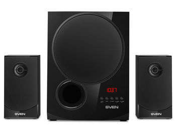 Speakers SVEN "MS-2080" SD-card, USB, FM, remote control, Bluetooth, Black, 70w/40w + 2x15w/2.1 