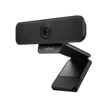 Logitech C925e Business Webcam, Full HD 1080p 30fps & HD 720p 30fps, Diagonal Field of View 78 degrees, 1.2x digital zoom (Full HD), HD autofocus, RightLight 2, Dual omni-directional mics, UVC H.264, 960-001076